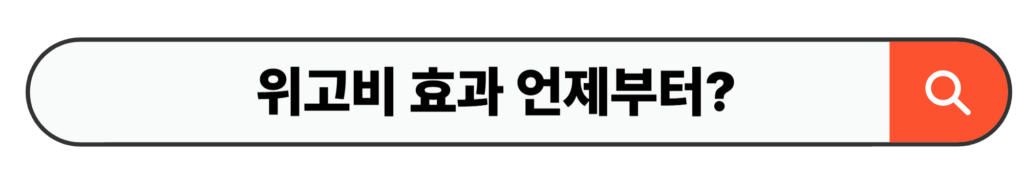 위고비 효과 언제부터