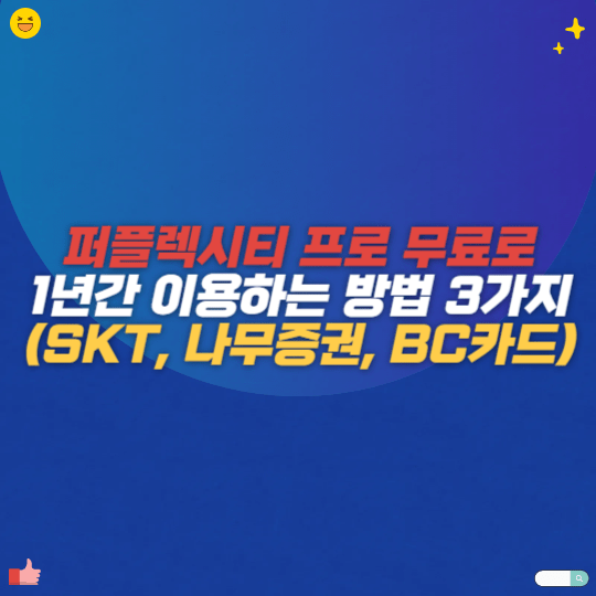 퍼플렉시티 프로 무료로 1년간 이용하는 방법 3가지(SKT, 나무증권, BC카드)