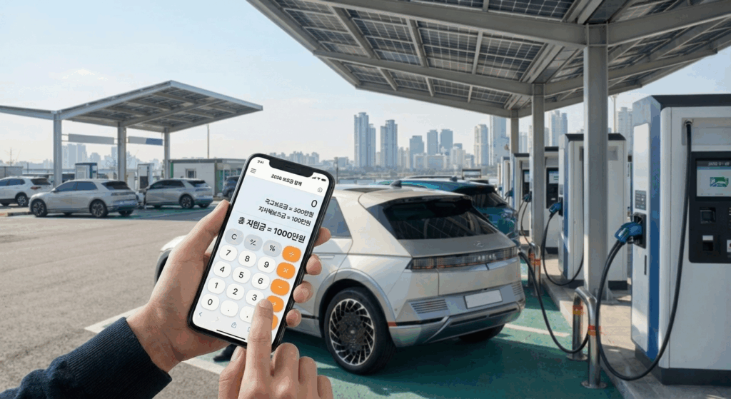 2026 전기차 보조금 금액 계산