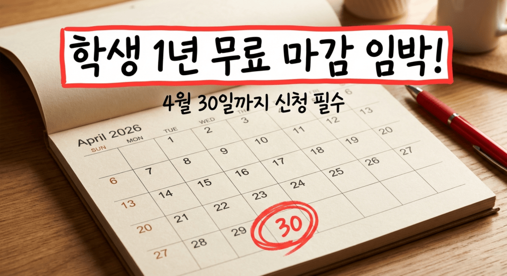 제미나이 프로 학생 무료 신청 기한