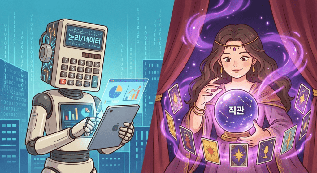 AI 사주와 인간 점술가 차이점