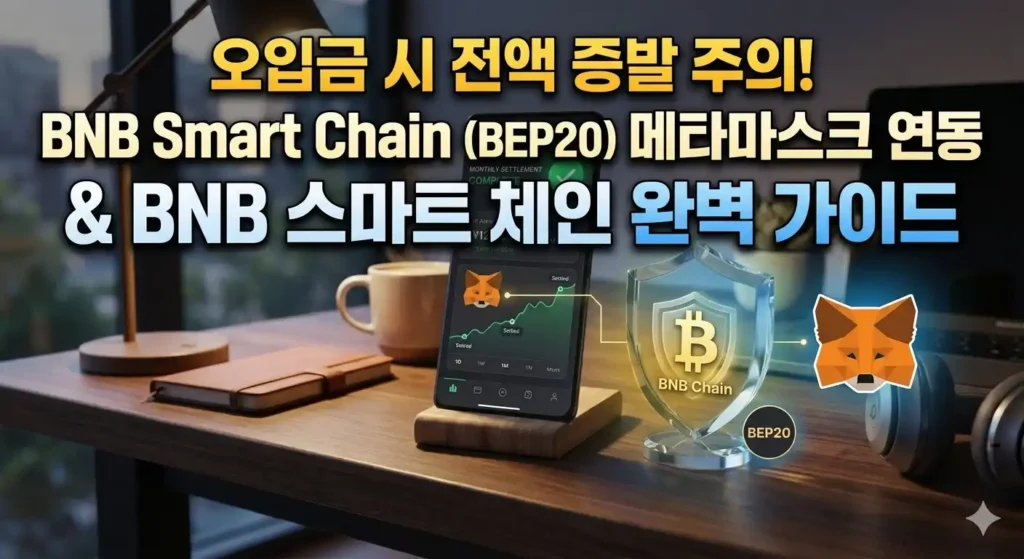 오입금 시 전액 증발 주의! bnb smart chain bep20 메타마스크 연동 및 bnb 스마트 체인 완벽 가이드